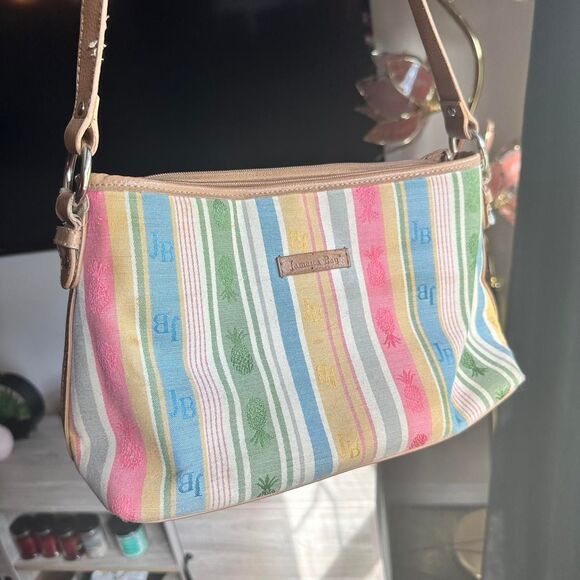 Jamaica Bay Striped Multicolor Purse - Picture 3 of 5
